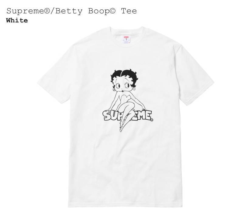 16ss Supreme Betty Boop Tee Tシャツ グレー XL 9DT34